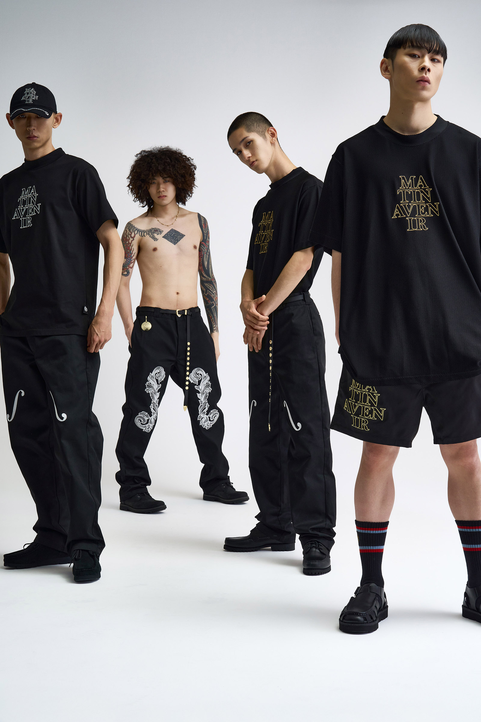 ＊ Creative direction : Toshikazu Iwaya /  Stylist : TEPPEI  / Hair&Make up : Noboru Tomizawa /  Producer : Suemichi Tarodachi / Model : Yuki , Masamune , Tsubasa , KOSEI