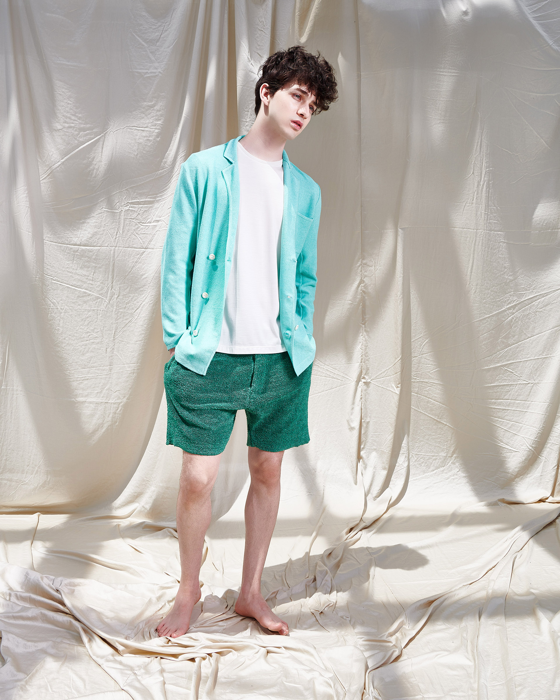 ＊  Creative Director : Hiroki Wakisaka  / Producer : Shinji Ashino(WAG INC.) / Styling : Kanenori Mori  / Hair : TAKESHI(sept) / Model : Vitali(wizard models)a