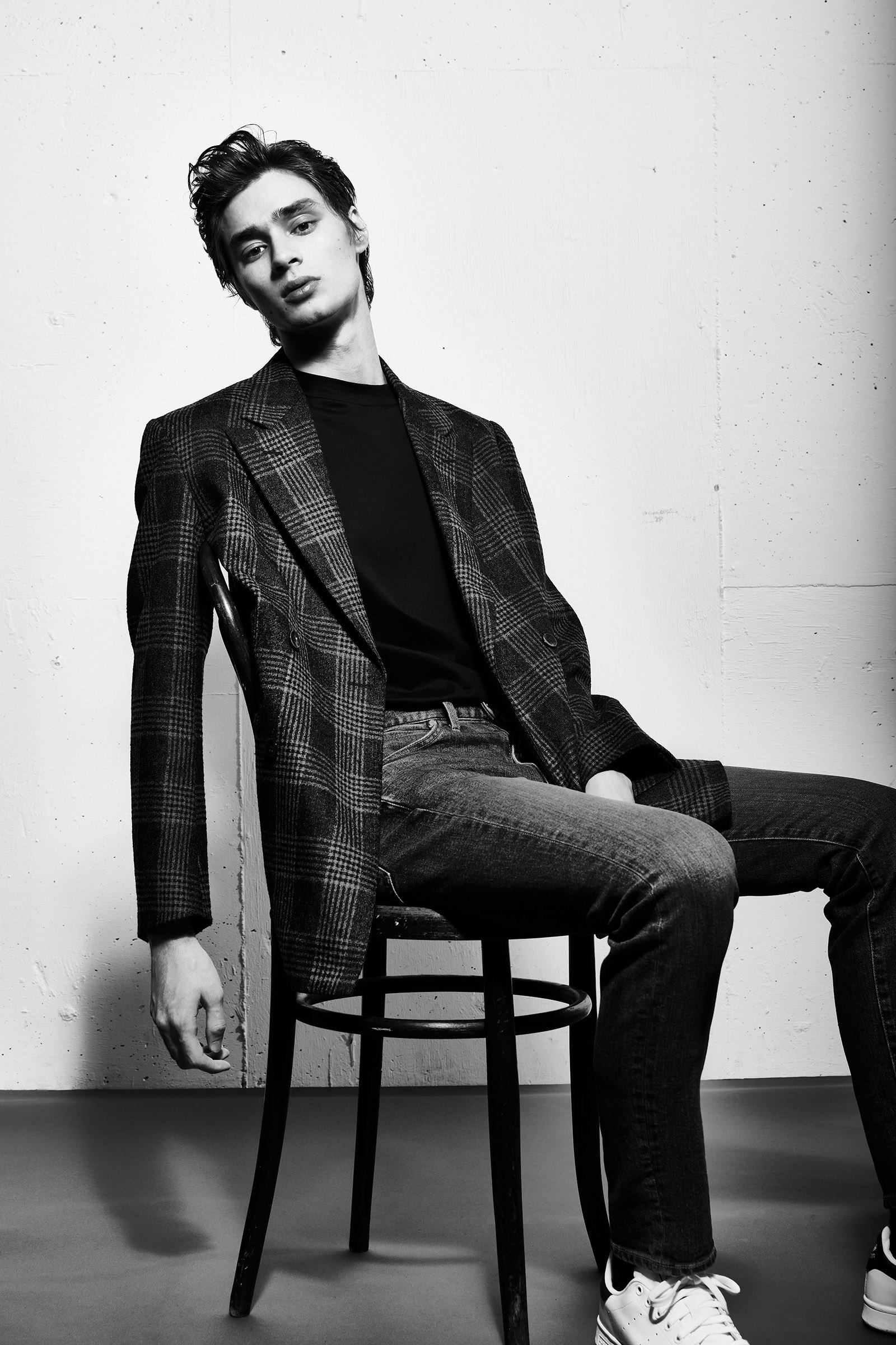 ＊ Direction&Styling：Koji Udo / Hair : HIROKI(W) / Model : Simon（WIZARD MODELS） 