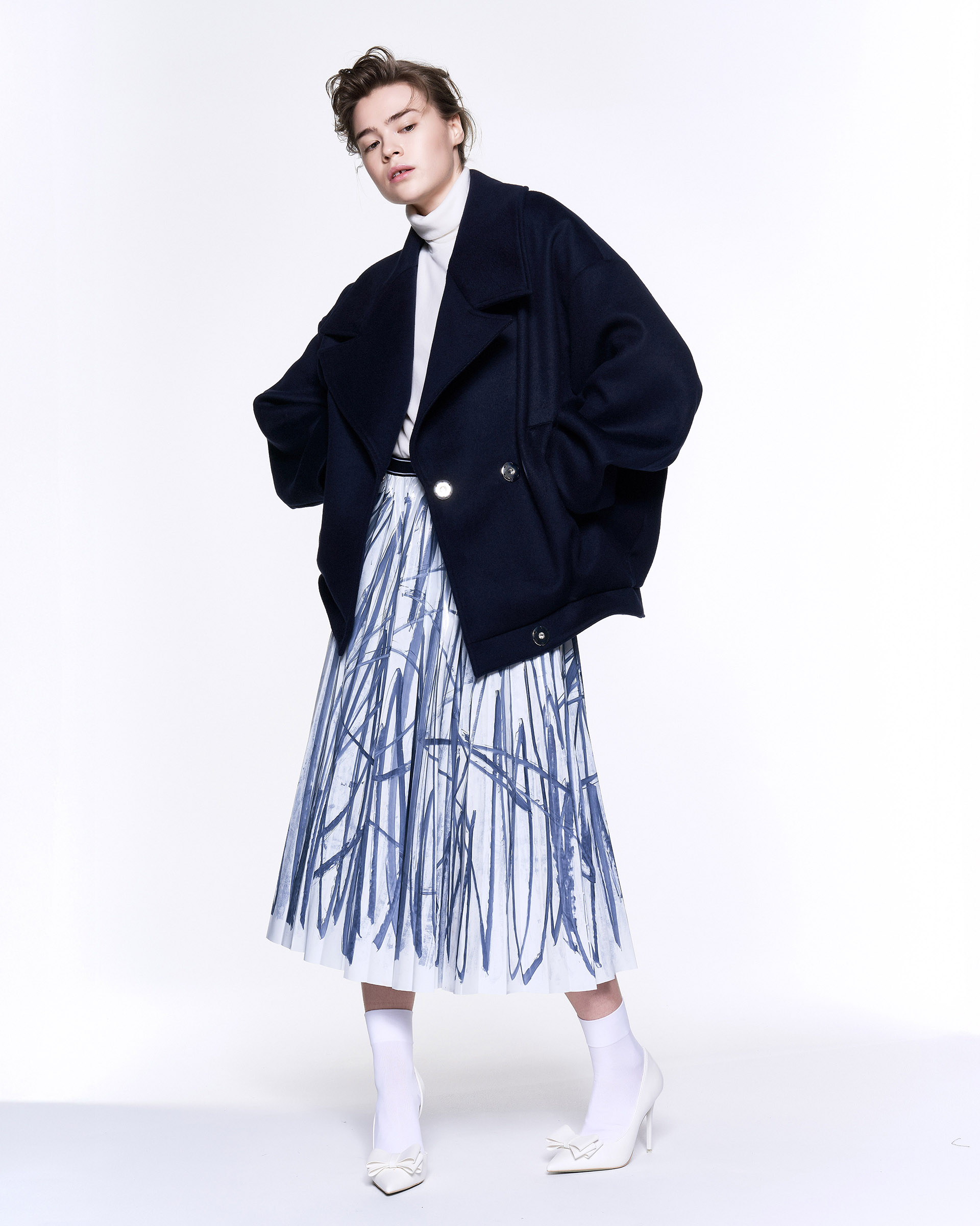 ＊ Creative direction & Stylist : Yann Le Goec / Hair&Make up : Tomo Tamura / Model : Agata Ruta / Special thanks to : Maako Imanaka