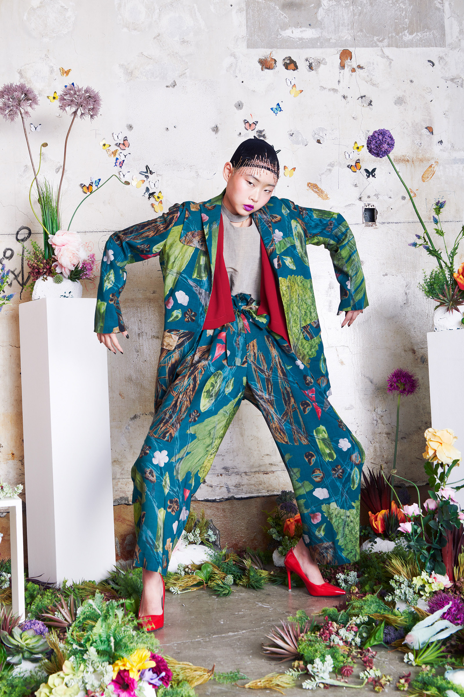 ＊ Stylist : Yann Le Goec / Hair&Make up:Moeka Kanehara / Model:Mioko Thanzuiyue / Special thanks to:Aina Takahara&Mayu Sahara