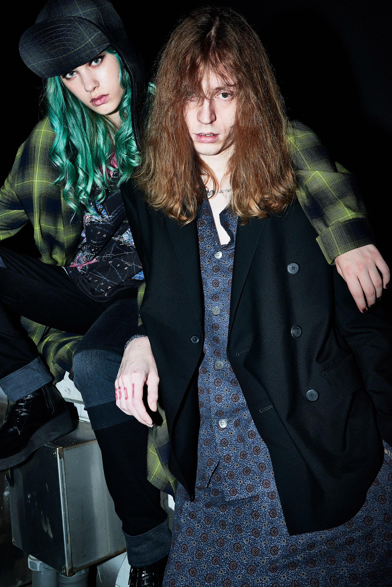 ＊ Stylist : Masahiro Hiramatsu(Ys C) / Hair&Make up : SHUTARO(VITAMINS) / Model : Millos,Sasha / Special thanks to : Hisanori Kato(LAD MUSICIAN)&Ritsu Osoi(WHATEVER mag)