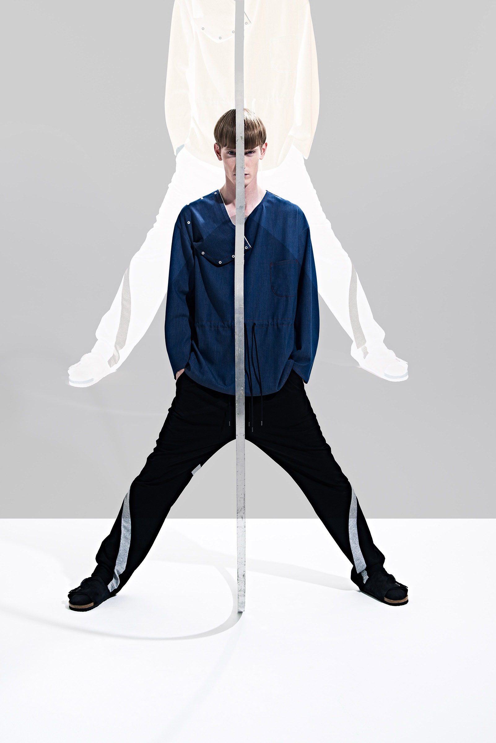 FACTOTUM 2017SS , catalogue ＊ Hair : Koji Ichikawa(SEPT Inc.) / Model : Malcolm De Ruiter(Donna Models)