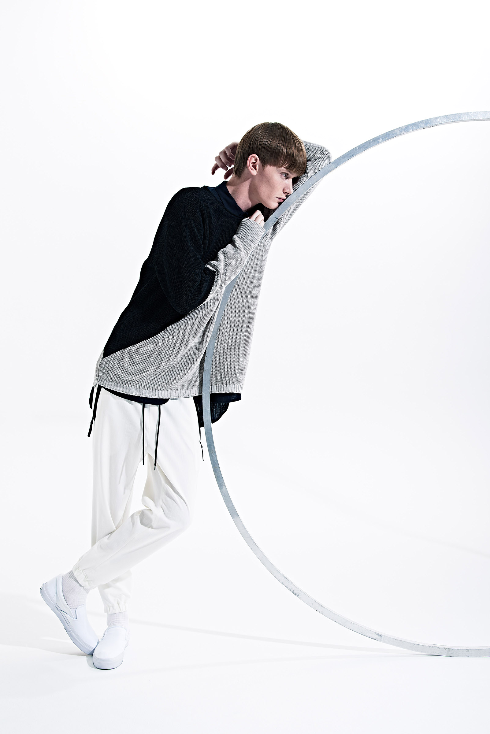 FACTOTUM 2017SS , catalogue ＊ Hair : Koji Ichikawa(SEPT Inc.) / Model : Malcolm De Ruiter(Donna Models)