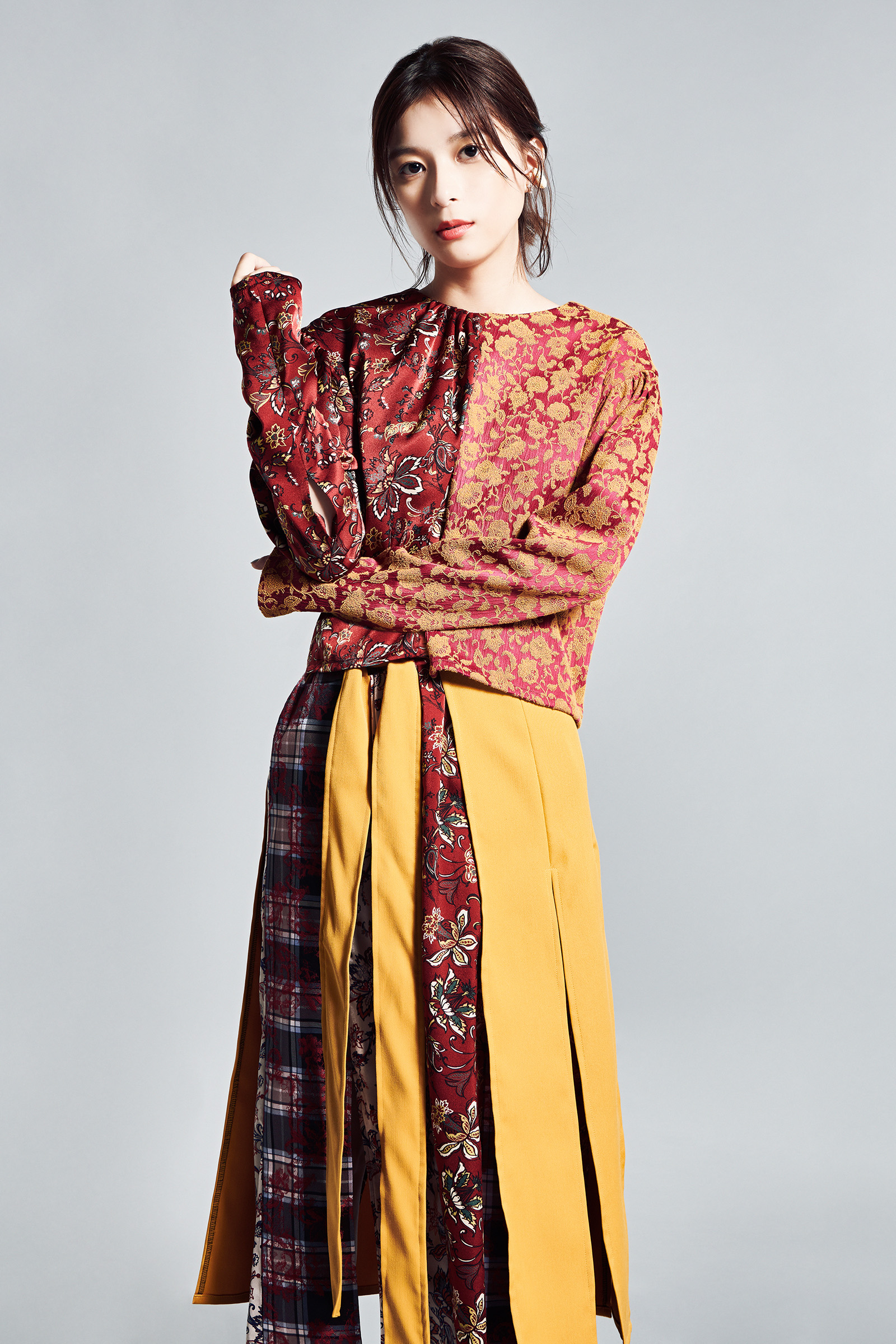 ＊ Stylist : Daisuke Fujimoto / Hair&Make up : Izumi Omagari / Direction&Produce : Riko Obayashi((marie claire style Japan) , Special thanks to : Naomi Tomisawa(marie claire style Japan) 